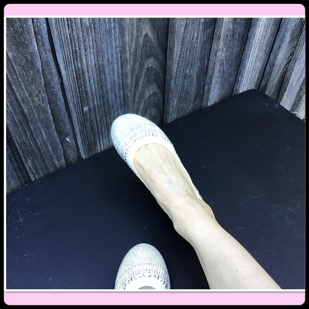 Hush Puppies rhinestone ballet flats